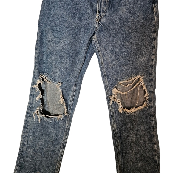 Free People Women's Maggie Mid-Rise Straight Leg Jeans - Picture 12 of 12